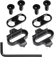 Bike Cleats, Compatible with Shimano MTB SPD SM-SH51&Look X-Track Pedals, Cleats