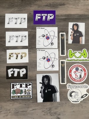 FTP F*ckThePopulation Logo Sticker - Rare