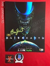 Timothy Olyphant autographed signed 11x14 photo Alien Earth Beckett COA