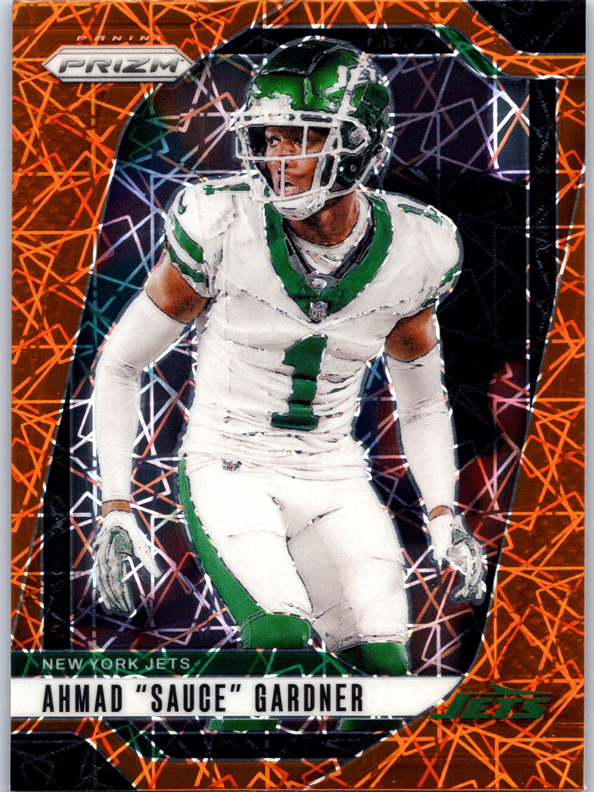 2024 Panini Prizm Ahmad "Sauce" Gardner #226 Lazer - New York Jets