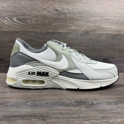 Nike Air Max Excee Running Shoes Men size 8.5 Summit White/Silver FZ5486-100