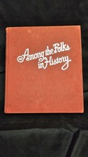 Among the Folks in History Book Velvet Scrapb...