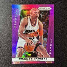 Charles Barkley 2024-25 Panini Prizm Deca /99 Purple Legends Phoenix Suns #228