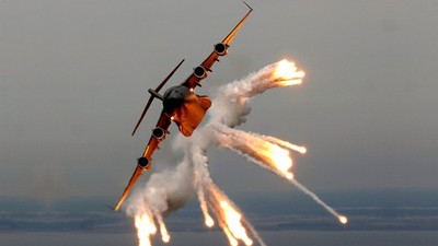 flares aircraft Boeing C 17 Globemaster III US Air Force vehicle 11x17 Poster