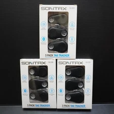 Sontax Real Time Tracker Air Tag Tracker 3 PC.  Bluetooth 4.0 3 Pack Lot NEW