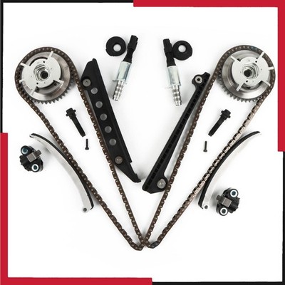 Timing Chain Kit Cam Phaser VCT Selenoid for 05-10 Ford 4.6L TRITON 3-Valve
