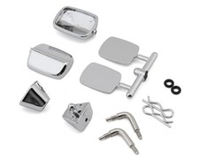 RC4WD TF2 Chevrolet K10/Blaze ABS Molded Side Mirrors Set (Chrome) [RC4ZB0021]