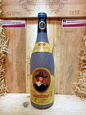 1 Fl. Bodegas Faustino I  Grand Reserva 2005 mit 13,5%vol. und 0,75ltr.