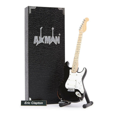 Eric Clapton Blackie Gitarre Miniatur Nachbau | Creme | Handgefertigte Musik Geschenke
