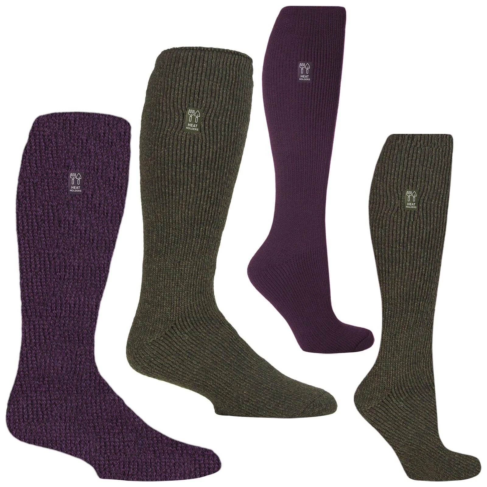 Heat Holders - Mens Gardening Thermal Socks Knee High Breathable Outdoor