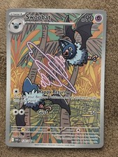 swoobat pokemon card Pokemon Card Swoobat AR 117/86 sv11W White Flare Japanese – GLIT Japanese  Hobby Shop main image 1
