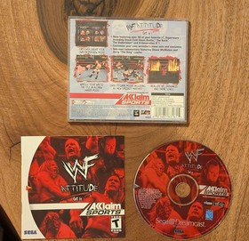 WWF Attitude - Sega Dreamcast CIB - Tested, Excellent Condition!