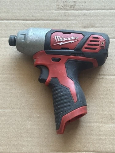 Milwaukee 2462-20 M12 1/4 inch Hex Impact Driver (Tool Only) - Red