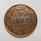 1895 Canada Large Cent — photo from another recent sale