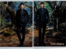 2014 • Anuncio impreso de 2 páginas Dolce & Gabbana • Moda de 2000 FA.26