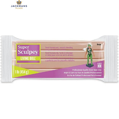 Sculpey Super 1lb/454g Living Doll (beige)