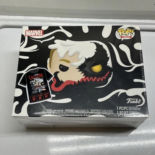 Funko POP! Tees Anti Venom Glow Pop and SIZE Medium