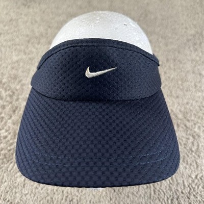 Vintage Nike Hat Visor Fitted Mens One Size Blue Tailwind Just Do It Running