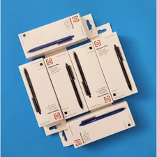 TRU RED Ballpoint Retractable Pens Medium Point 1.0mm Black Blue TR59162 6 Boxes