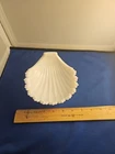 Milk Glass Scallop Bowl