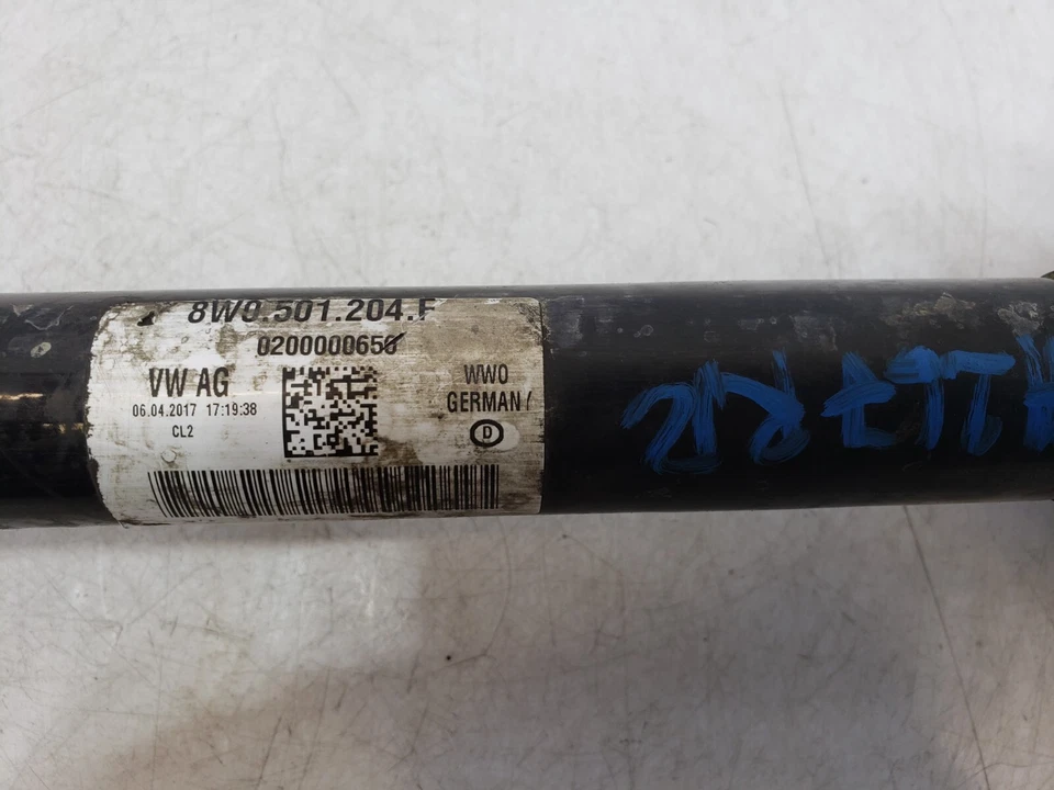 ✅ 18-23 OEM Audi S4 S5 RS5 trasero derecho pasajero lado CV eje medio eje Foto 4 de 4