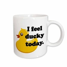 3dRose I feel ducky today Mug