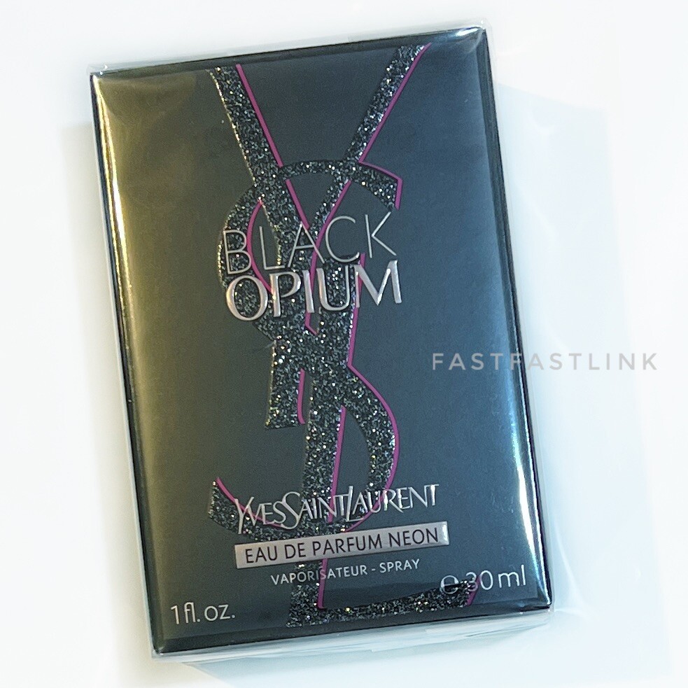 YVES SAINT LAURENT BLACK OPIUM NEON 30ml EDP SPRAY WOMENS PERFUME