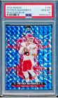 Patrick Mahomes II PSA 10 Gem Mint Reactive Blue Prizm 2024 Panini Mosaic #106