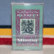 Highlights from Handel's Messiah   Audio Cassette Tape NEW
