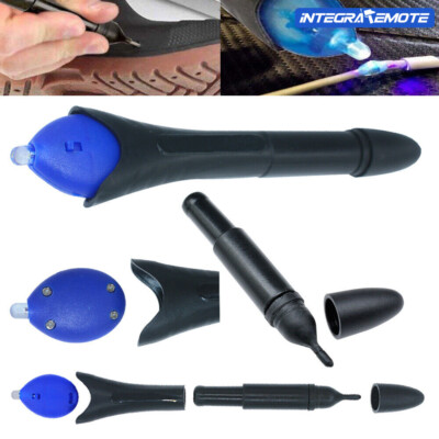 Quick 5 Second Fix UV Light Repair Tool Glue Refill Liquid Plastic Welding Set