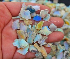 Cut Grade Opal Rough Lot AAA Grade 10 Pieces Large Size Ethiopian Welo Opal Raw
