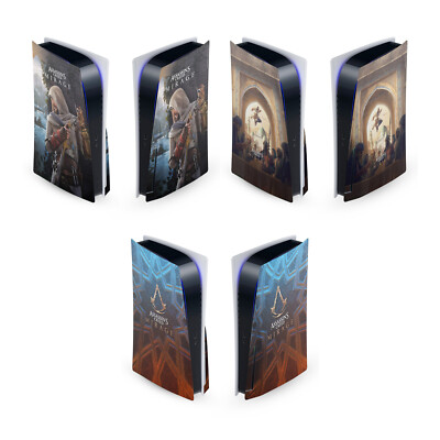 ASSASSIN'S CREED MIRAGE GRAFIKEN VINYL SKIN FOR SONY PS5 DISC EDITION CONSOLE