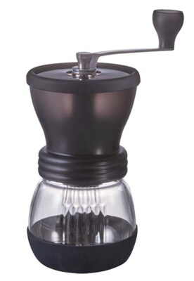 4977642707733 HARIO SKERTON PLUS Kaffeemühle Mühle mit Klingen Schwarz HARIO
