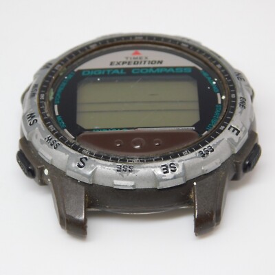 美品 TIMEX INDIGLO CONPASS インディグロ コンパス 希少 Timex Expedition Indiglo Compass Quartz Digital Men's Watch New