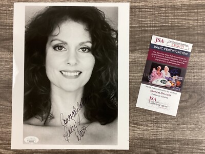 SSG) LESLEY ANN WARREN Signed 8X10 B&W Photo 