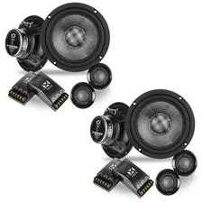 (2-Pairs) NVX XSP65KIT 400W 6.5" X-Series 2-Way Component Speakers