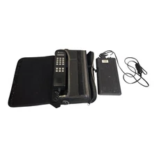 Vintage Southwestern Bell Mobile Systems Car Phone w/Case **UNTESTED**