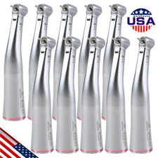 1/5/10 Dental 1:5 LED Increasing Contra Angle Fiber Optic Handpiece Mini Head