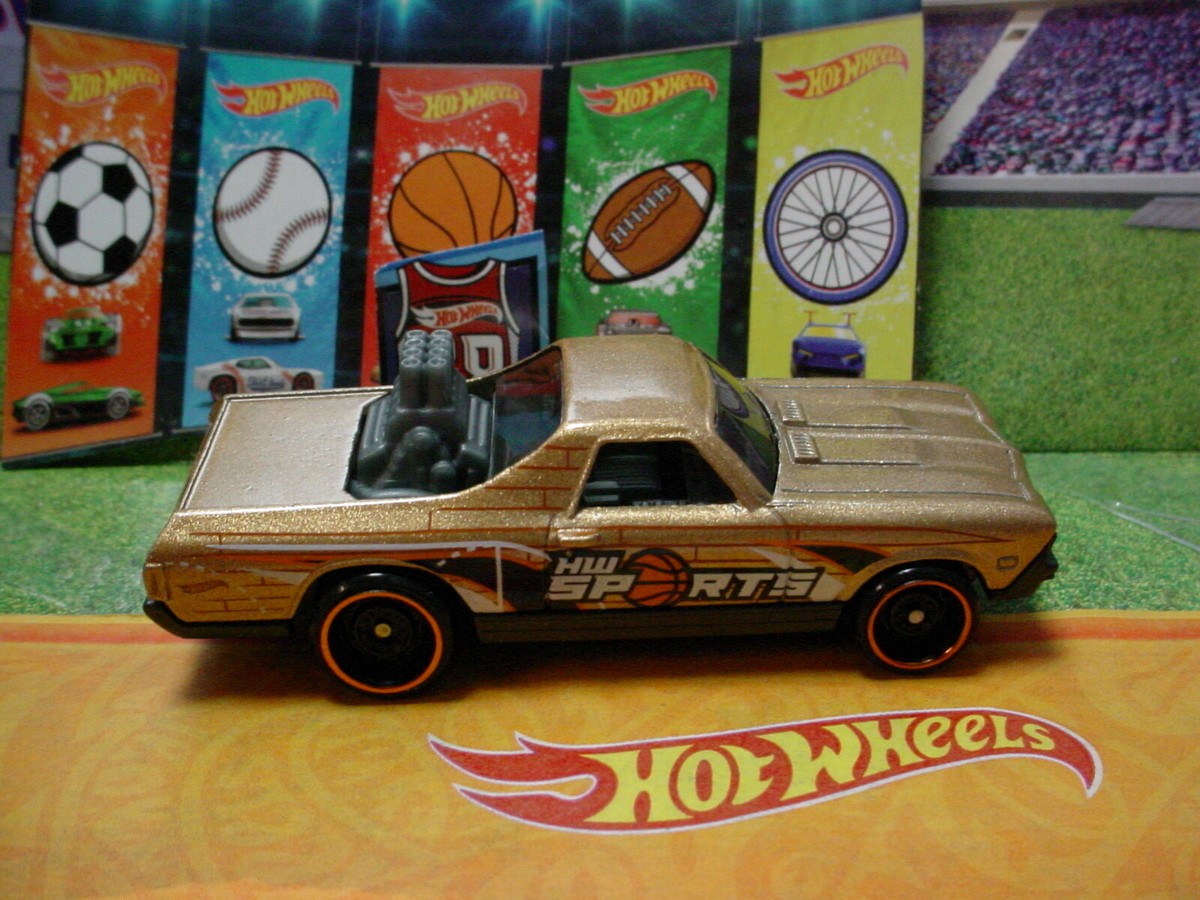 2021 HW SPORTS Design '68 EL CAMINO 🏀 gold Chevy;BASKETBALL