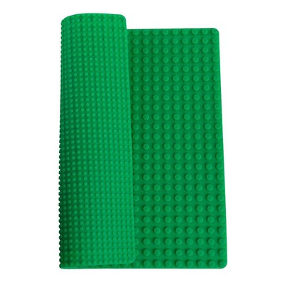 silicone brick building play mat