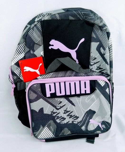 PUMA Big Kid's Lunch Box Backpack Combo OS ONE SIZE eBay