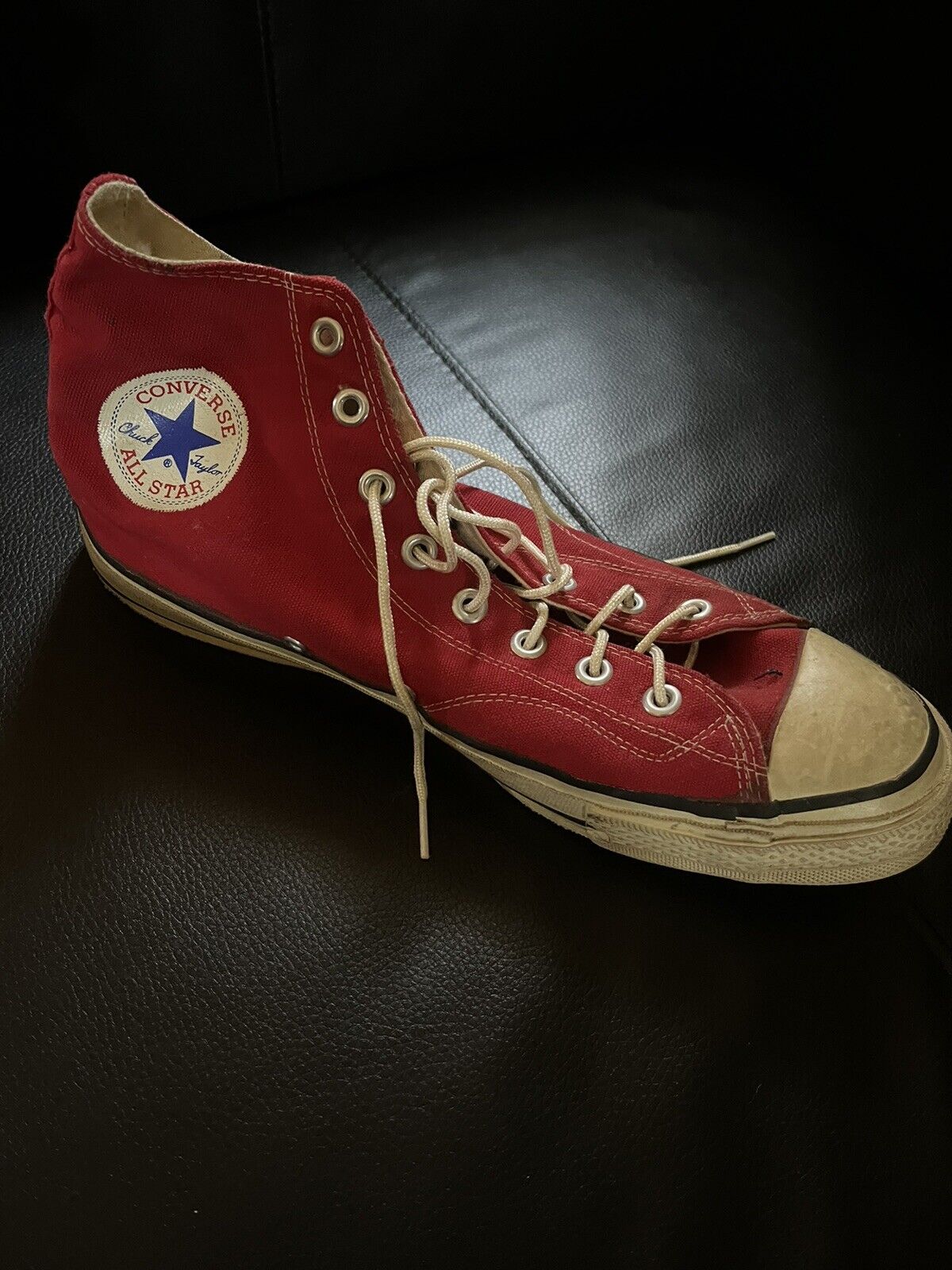 Vintage 1970's Chuck Taylor All Star Converse Hig… - image 5