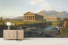 3D European Building Self-adhesive Removeable Wallpaper Wall Mural Sticker 73