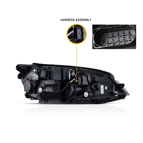 VOLL LED Scheinwerfer+Rote Rückleuchten für V0lkswagen G0lf VII MK7 2013-2016 - Bild 6 von 21