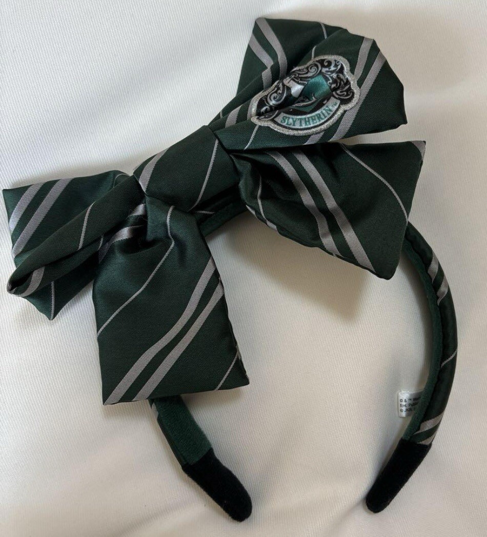 USJ limited Harry Potter headband slytherin Bow Universal 