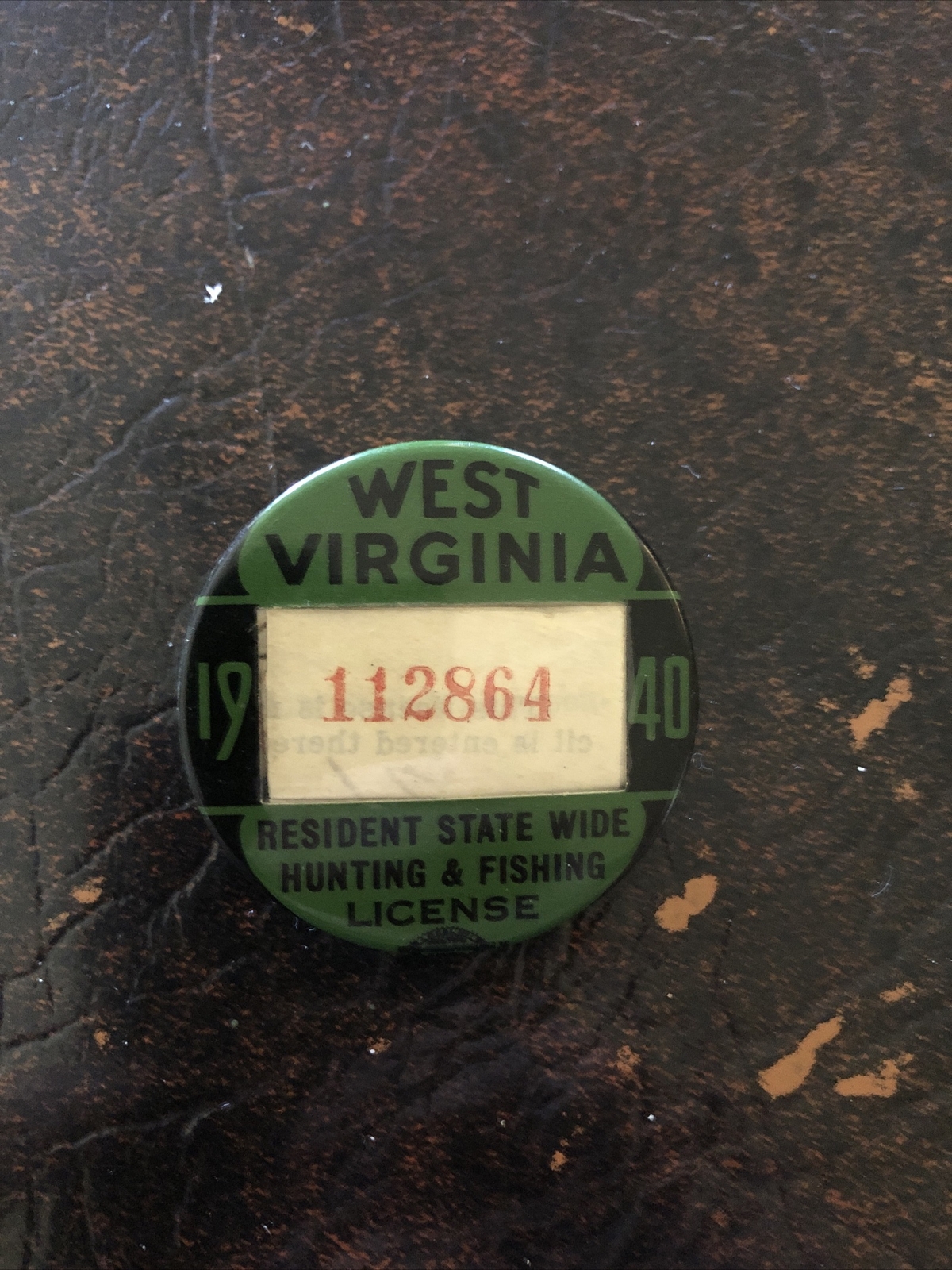 1940 West Virginia Hunting License eBay