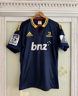 Highlanders 2013-2014 Home Rugby Jersey Super Rugby League Shirt Size L