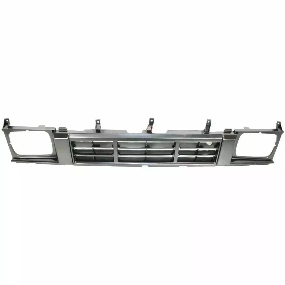 Grille Grill Front Black Plastic NI1200109 For 1986-1989 Nissan D21 Pickup Foto 2 de 4