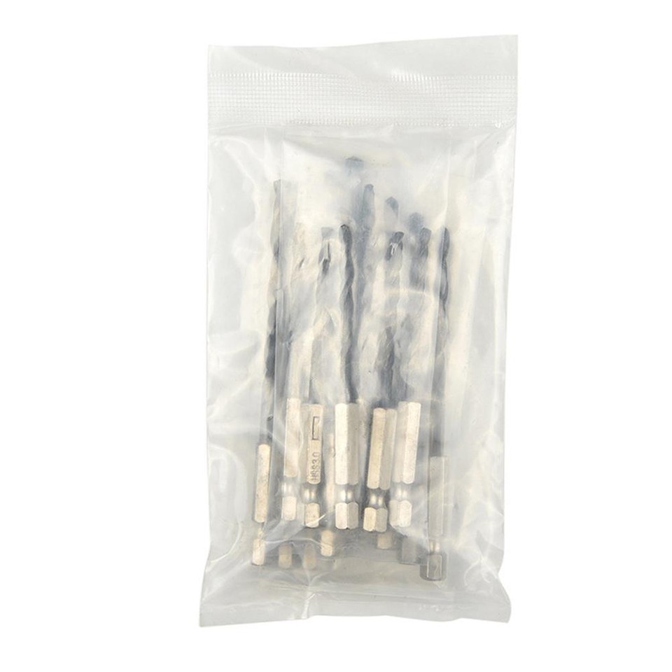 Punte Da Trapano HSS Con Codolo Esagonale M8 - Per Foratura E Maschiatura In Metallo E Legno - Foto 2