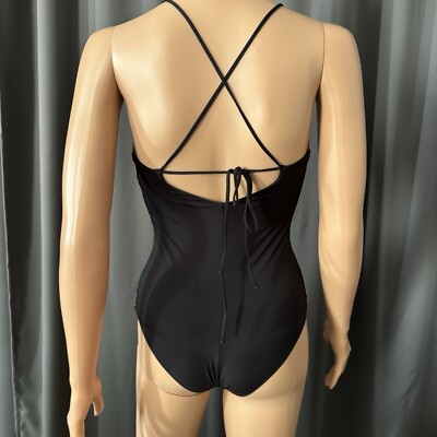 La Perla One Piece Swimsuit Black Gold US8 IT44 | eBay